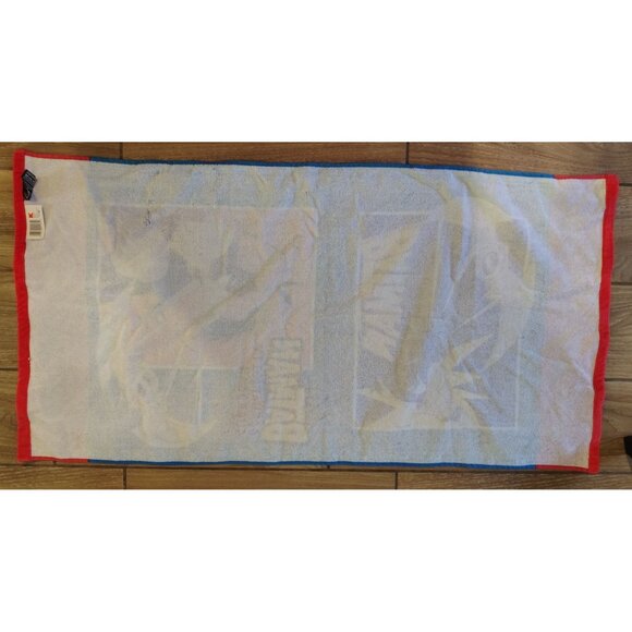Vintage Batman Bath Towel Gotham City Guardian, Kmart Kids Towel Bright Kids - Picture 2 of 3